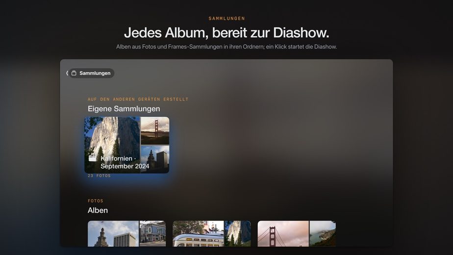 Apple TV, Bildschirmfoto 4 von 7